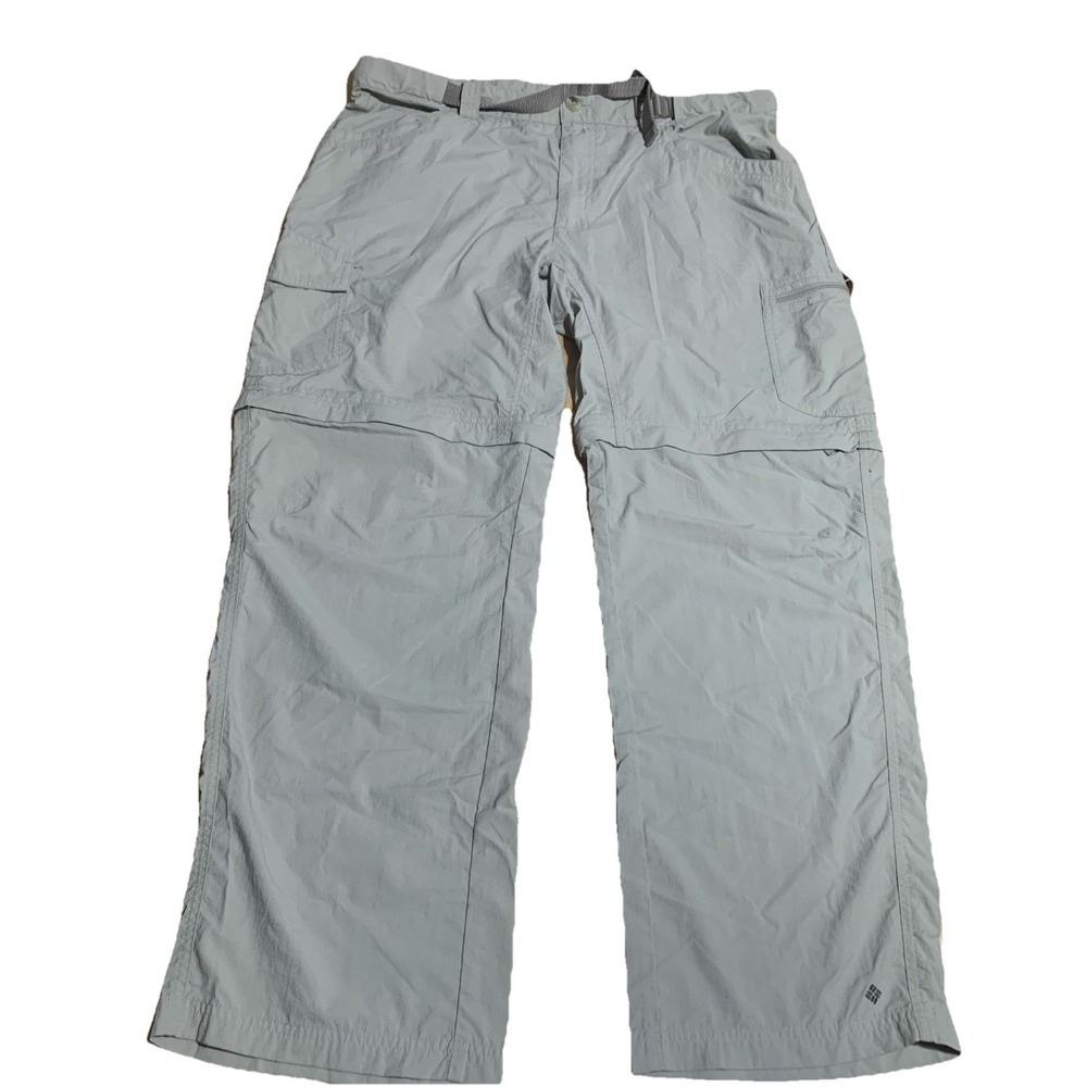 Columbia TAN Mens 36x30‎ Convertible Cargo Pants Omni-Wick Advanced Evaporation